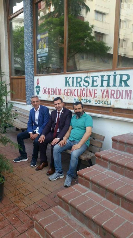 Maltepe KIRŞEHİRLİLER Derneğimize ziyaretimiz  Akparti istanbul 1.bölge milletvekili aday adayı ünal kaya 27. dönem bayram şahin gazeteci maltepe 