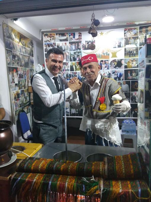  Darıca Meşhur Kahramanmaraş dondurmacısı HAYDAR USTA