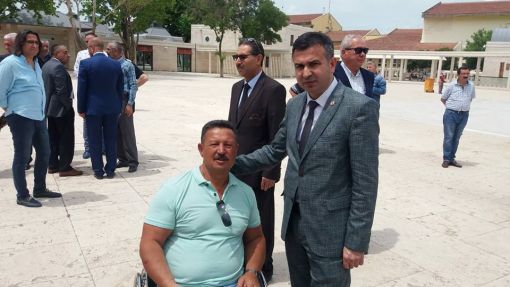  Almanya Toklumenliler Dernek Başkanı Mehmet Kalaycı ile birlikteydik.Kırşehir'e geldiğimi öğrenen başkanım Ahi Evran Kulliyesinde ziyaretime geldi.