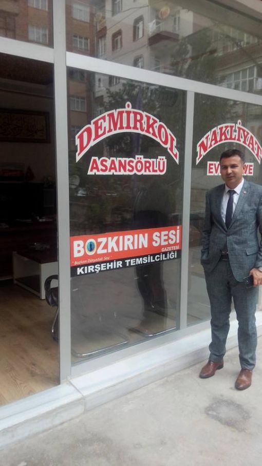  İmtiyaz sahibi olduğum Bozkırın Sesi Gazetesi Kırşehir Temsilciliğine Ziyaretimiz.Demirkol Nakliyat Ramazan Demirkol ve Kemal Demirkol'a teşekkürler