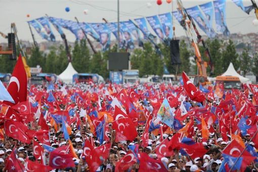  AK PARTİ BÜYÜK İSTANBUL MİTİNGİNDEYİZ