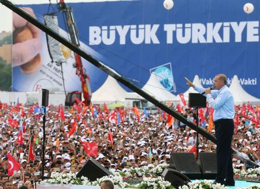  AK PARTİ BÜYÜK İSTANBUL MİTİNGİNDEYİZ