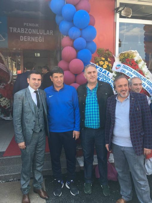  GİRAY BULAK İLE BİRLİKTE PENDİK TRABZONLULAR DERNEĞİ AÇILIŞINA KATILDIK ÜNAL KAYA KIRŞEHİR PENDİK TRABZONSPOR ŞAMİL EKİNCİ 