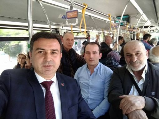  Halkımla ziyaretlerimde fırsat buldukça METRO, OTOBÜS mahalle ve programlarla iç içeyiz. HERŞEY TÜRKİYE İÇİN  Ayrıca Kadıköy ilce baskanligimiždan çıkışımızda ardımdan hayırlı olsunÜNAL kardeşim sesi ile Tekirdagli Polis Ahmet abimle hasret giderdik.  TESEKKUR EDİYORUM  ÜNAL KAYA  İSTANBUL MİLLETVEKİLİ ADAY ADAYI 