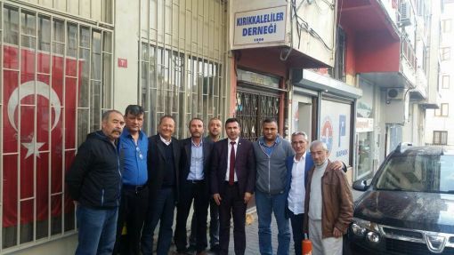  Maltepe KIRIKKALELİLER Derneğimize ziyaretimiz Ak Parti İstanbul 1 bölge milletvekili aday adayı ünal kaya kırşehir istanbul 27 dönem bayram şahin gazeteci