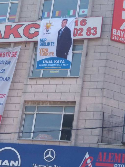  PENDİK E-5 KAYNARCA  Seçim ve Afiş Çalışmamız Hayırlı Olsun  ÜNAL KAYA  AK PARTİ İSTANBUL 1.BÖLGE MİLLETVEKİLİ ADAY ADAYI www.unalkaya.com