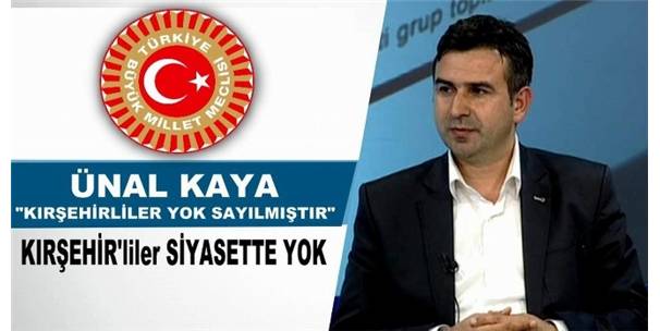 ÜNAL KAYA'dan SİYASİ PARTİLERE SİTEM