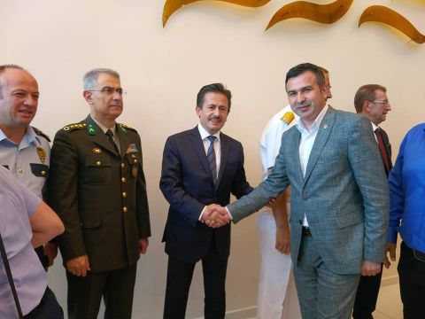 Tuzla Bld.Bşk. Dr. Şadi YAZICI ile Birliteydik