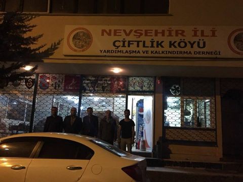 Sultanbeyli Nevşehir Çiftlik Köyü Derneğine Ziyaretimiz